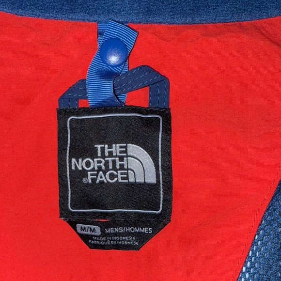 The North Face Edmonton Oilers Stitch On Blue and Red Performance Jacket - Picture 2 of 9